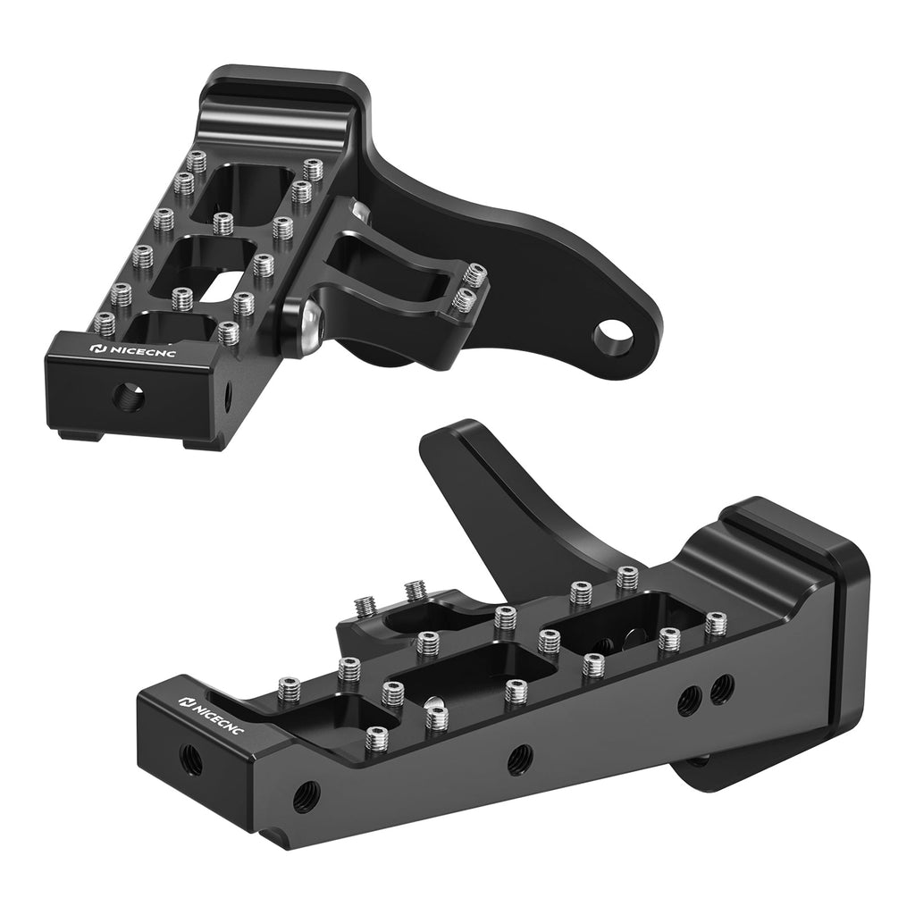 Extended Foot Pegs + Kick Starter Lever For Yamaha Banshee 350