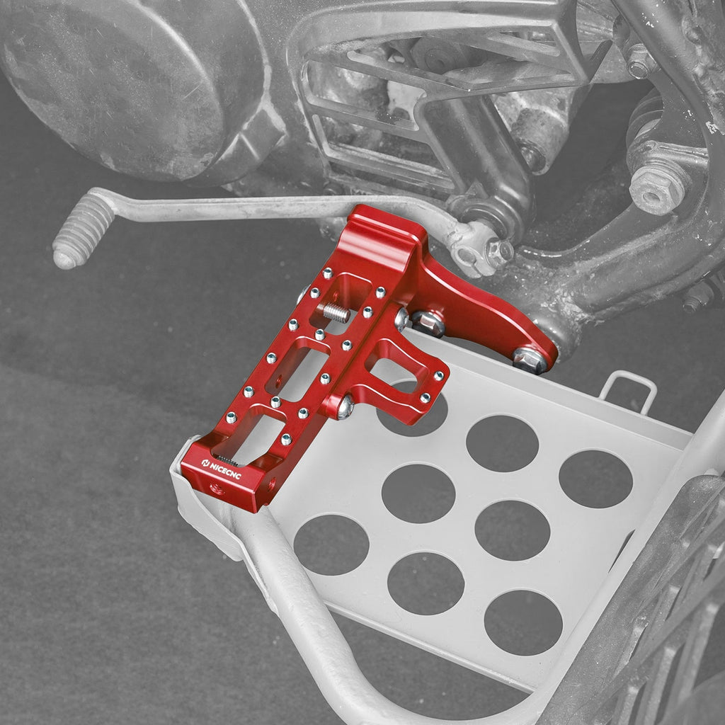 Extended Foot Pegs + Kick Starter Lever For Yamaha Banshee 350