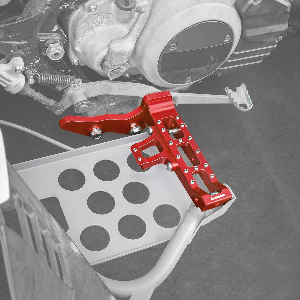 Extended Foot Pegs + Kick Starter Lever For Yamaha Banshee 350