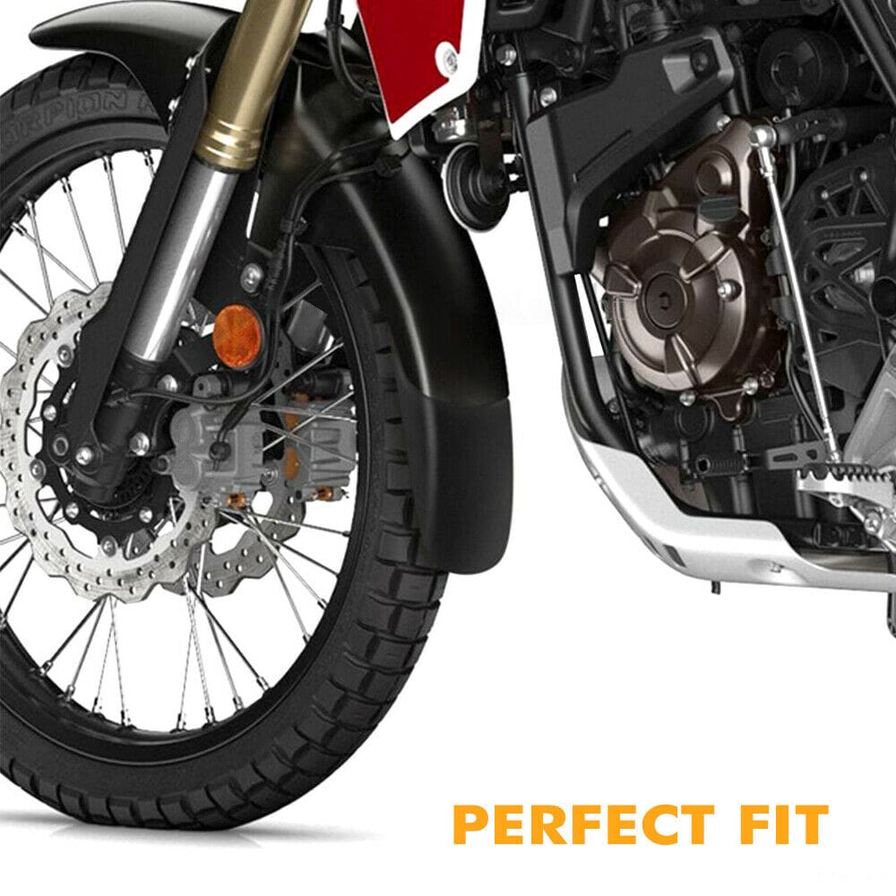 ABS Front Fender Extender Splash Guard Mudguard For Yamaha Tenere 700 Position 2