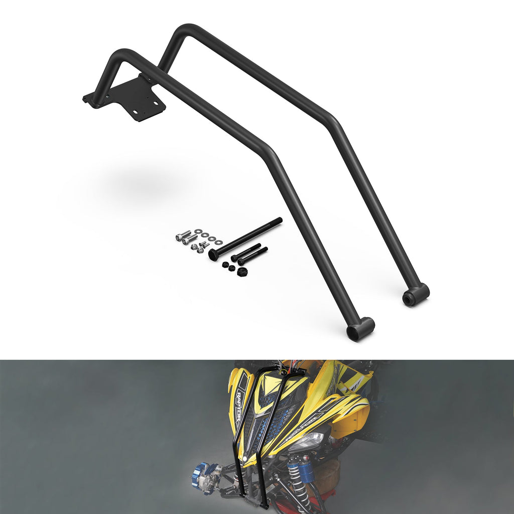 ATV Front Bumper GPS Road-Book Spotlight Mount For Yamaha Raptor 700 R 2006-2026