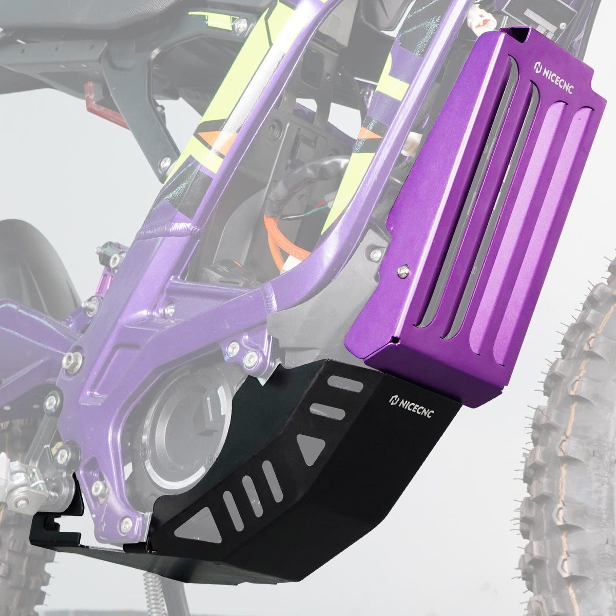 Engine Chassis Guard Cover Skid Plate For Surron Light Bee X/ S/ L1E Segway X160 X260