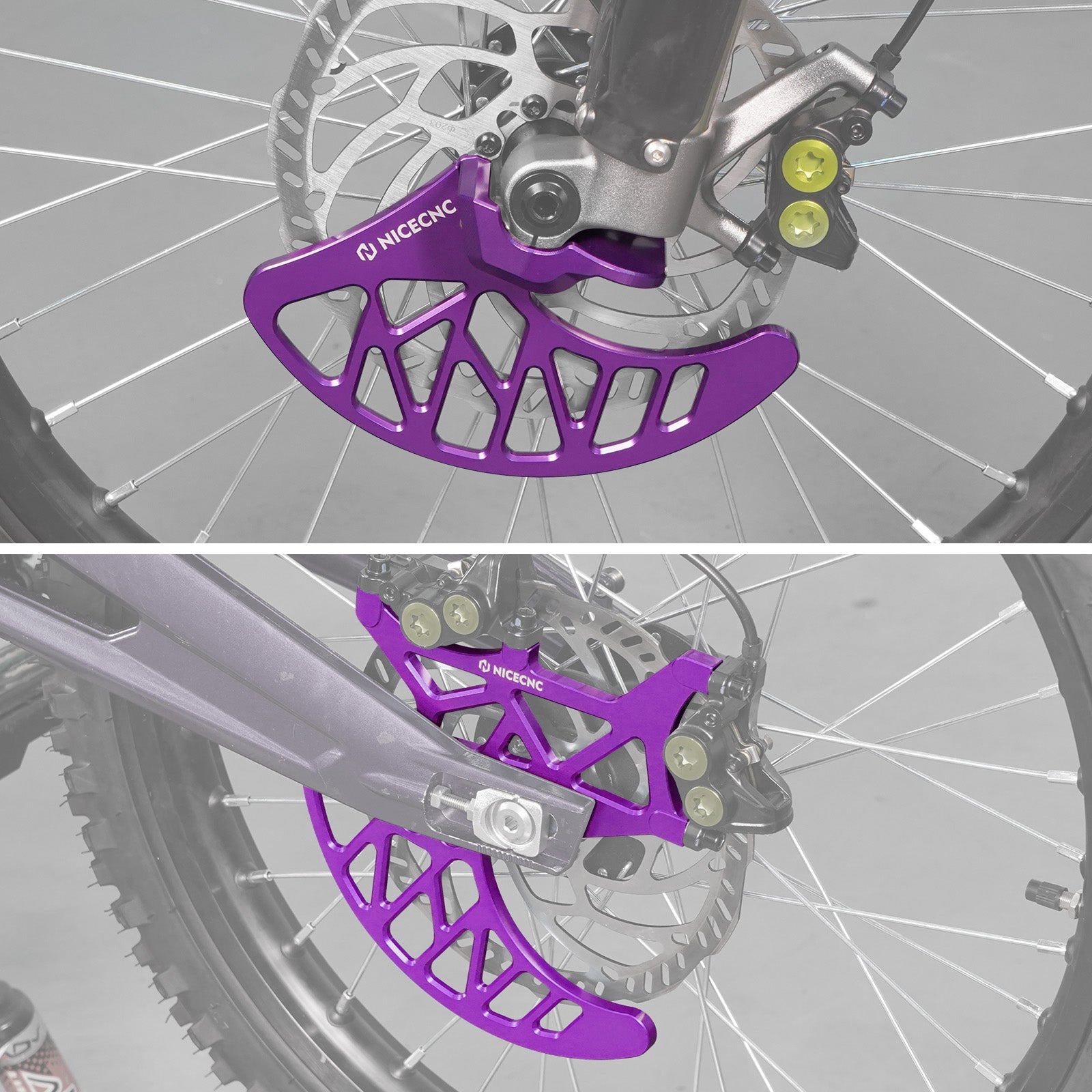 Rear Brake Disc Sprocket Caliper Guard For Surron Light Bee X/ S/ L1E Segway X160 X260