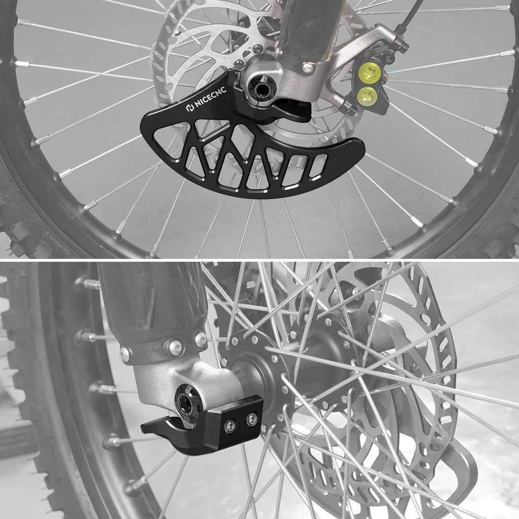Front Brake Disc Guard & Fork Leg Guards For Surron Light Bee X/ S/ L1E Segway X160 X260
