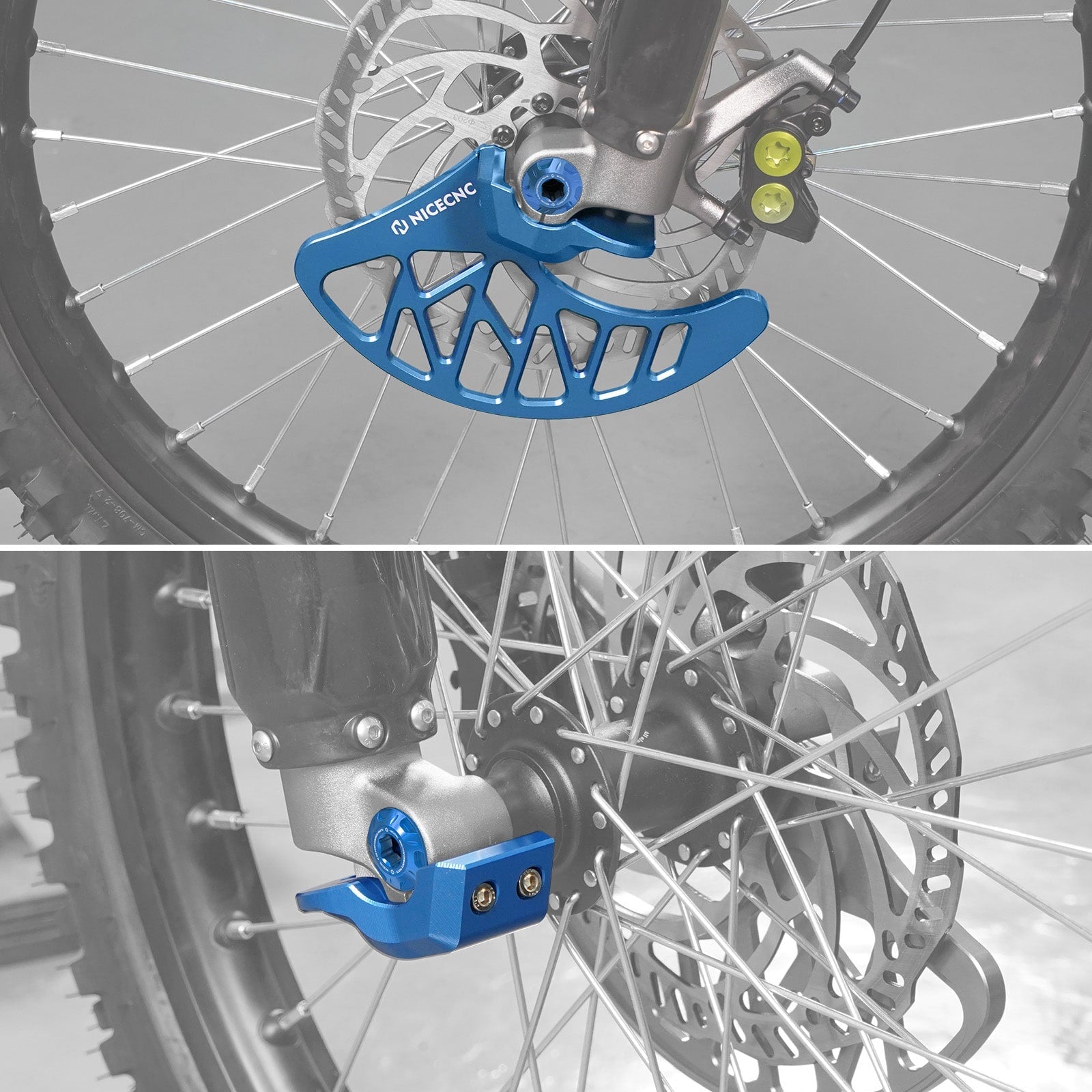 Front Brake Disc Guard & Fork Leg Guards For Surron Light Bee X/ S/ L1E Segway X160 X260