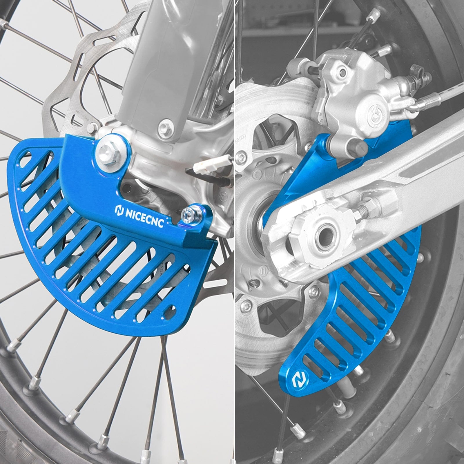 Front Rear Brake Disc Guard Kit For STARK VARG MX EX 2024-2025
