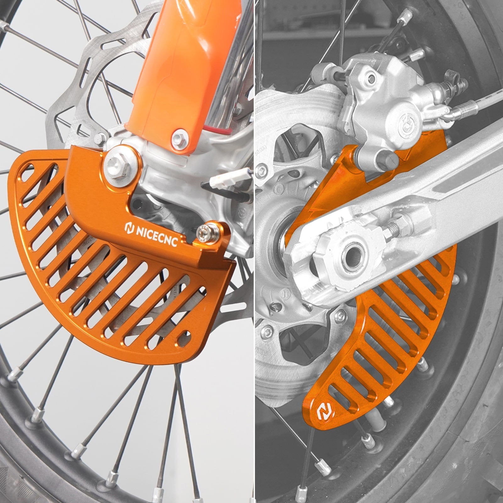 Front Rear Brake Disc Guard Kit For STARK VARG MX EX 2024-2025