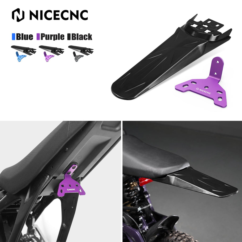 Tail Light Mounting Bracket & Extended Rear Fender For Surron Light Bee X/ S