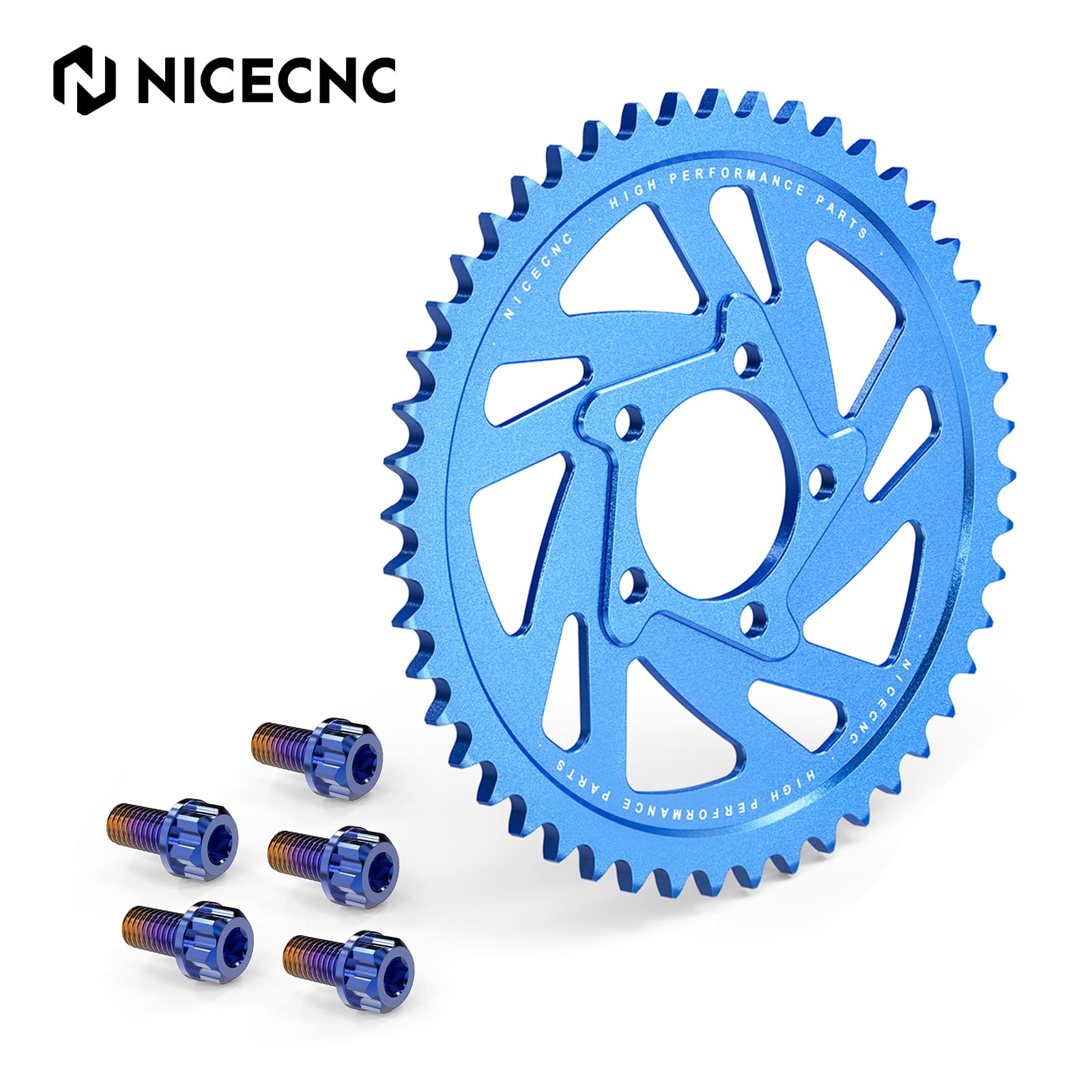 48T Rear Sprocket & Sprocket Bolts For Surron Light Bee X S Segway X160 X260