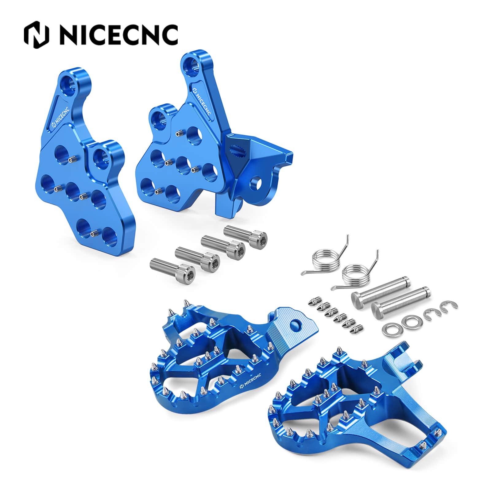 Extender Foot Pegs & Bracket Package For Surron Light Bee X / S Segway X160 X260 2017-2024