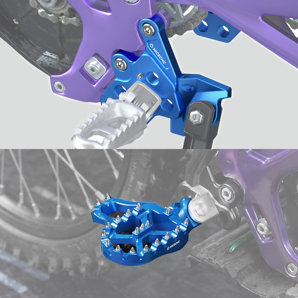 Extender Foot Pegs & Bracket Package For Surron Light Bee X / S Segway X160 X260 2017-2024