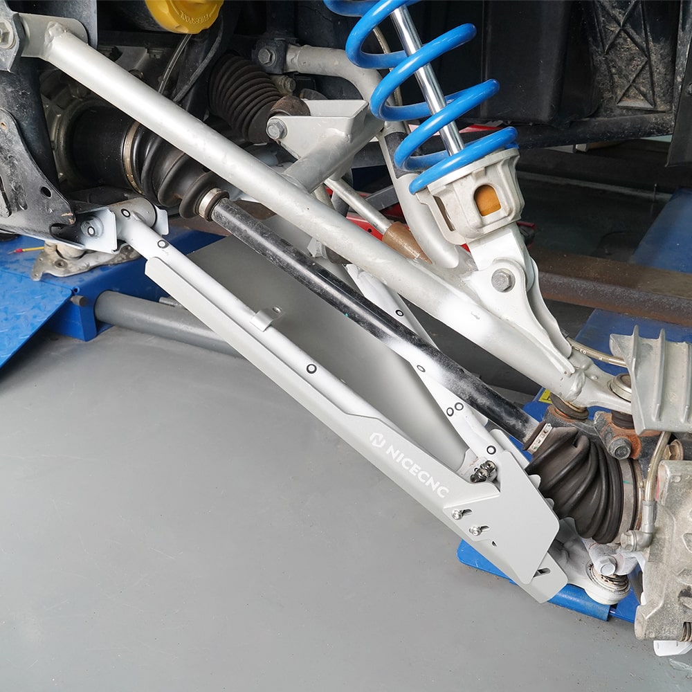 Pair UTV Front Lower A-Arm Guards For Polaris RZR XP 1000 / RZR XP TURBO 17-21 Position 3