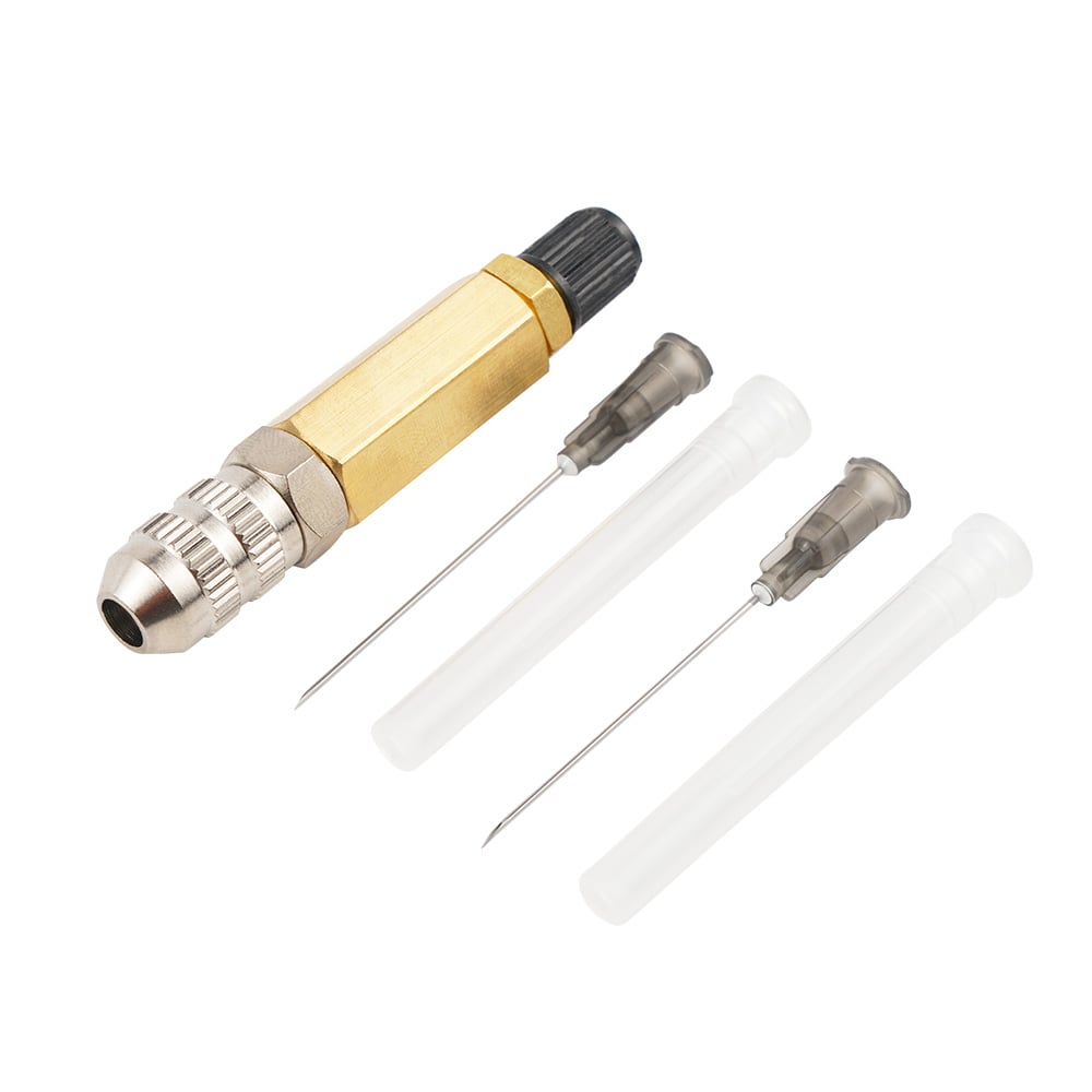 300 psi Air Shock Fork Pump with Rubber Handle Nitrogen Needle Fill Tools Kit Position 5