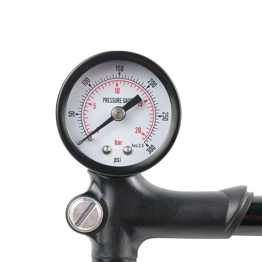 300 psi Air Shock Fork Pump with Rubber Handle Nitrogen Needle Fill Tools Kit Position 6