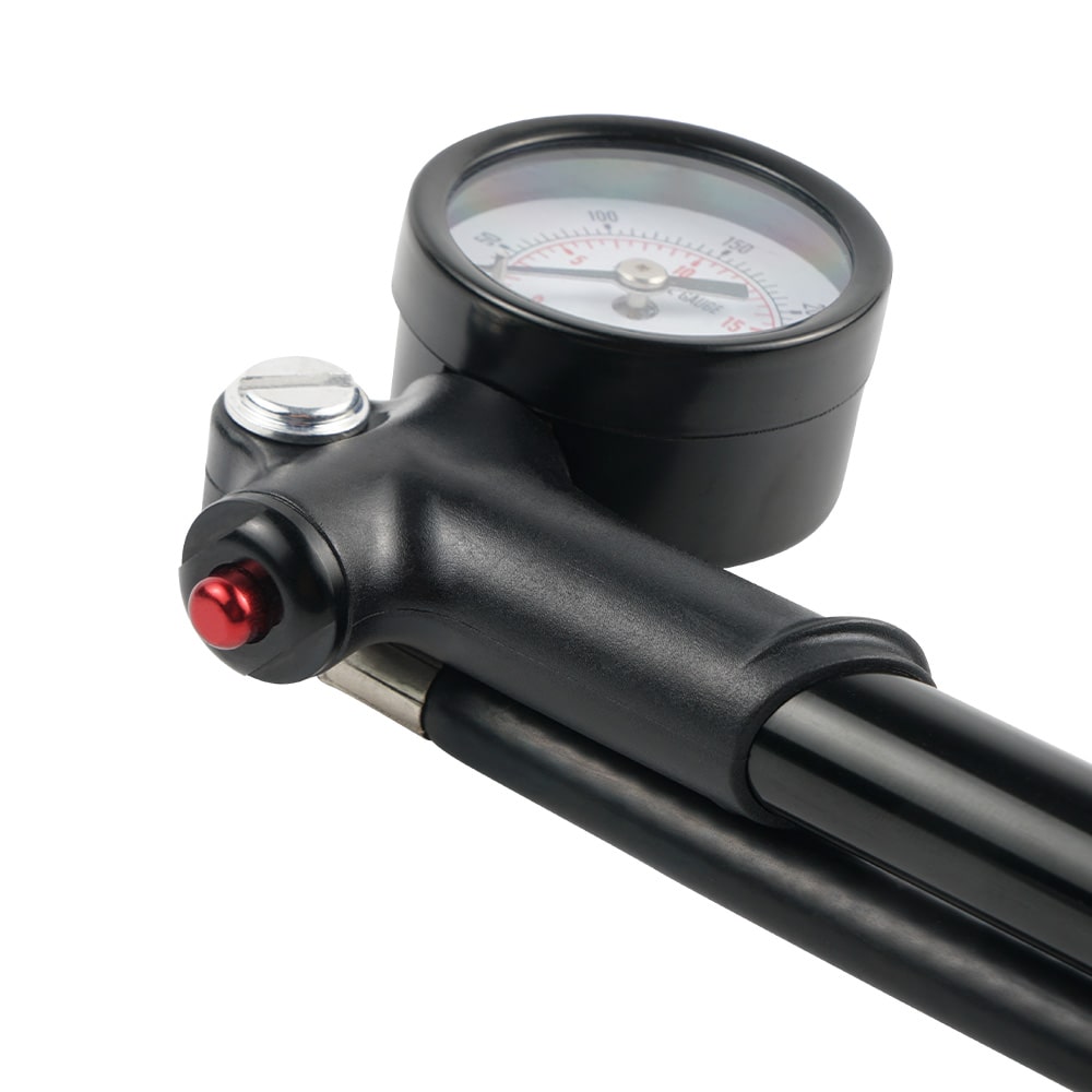 300 psi Air Shock Fork Pump with Rubber Handle Nitrogen Needle Fill Tools Kit Position 7