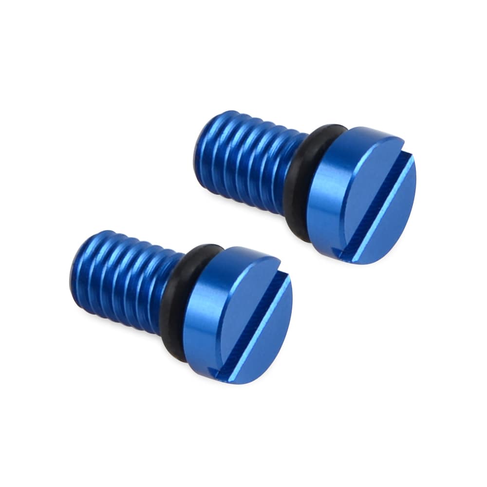 M5x0.8 Fork Air Valves Caps Screws for Yamaha Honda Kawasaki Suzuki