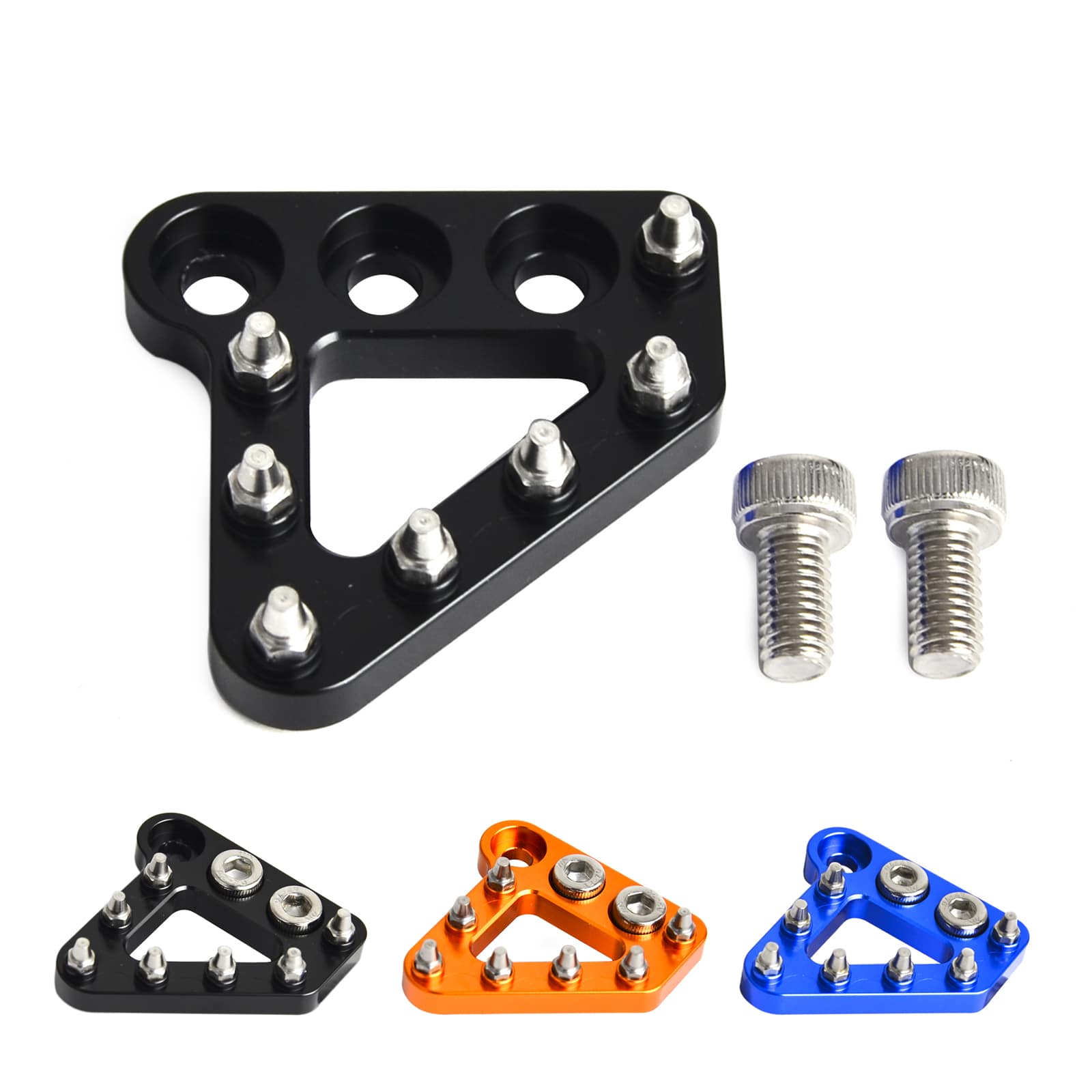 Aluminum Brake Pedal Tip Step Plate For KTM Beta Husqvarna Husaberg Position 1