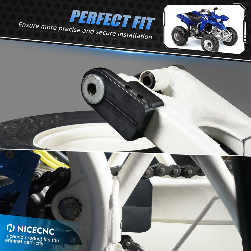 Front Chain Guide Slider Swingarm Guard For Yamaha Banshee Raptor Warrior 350