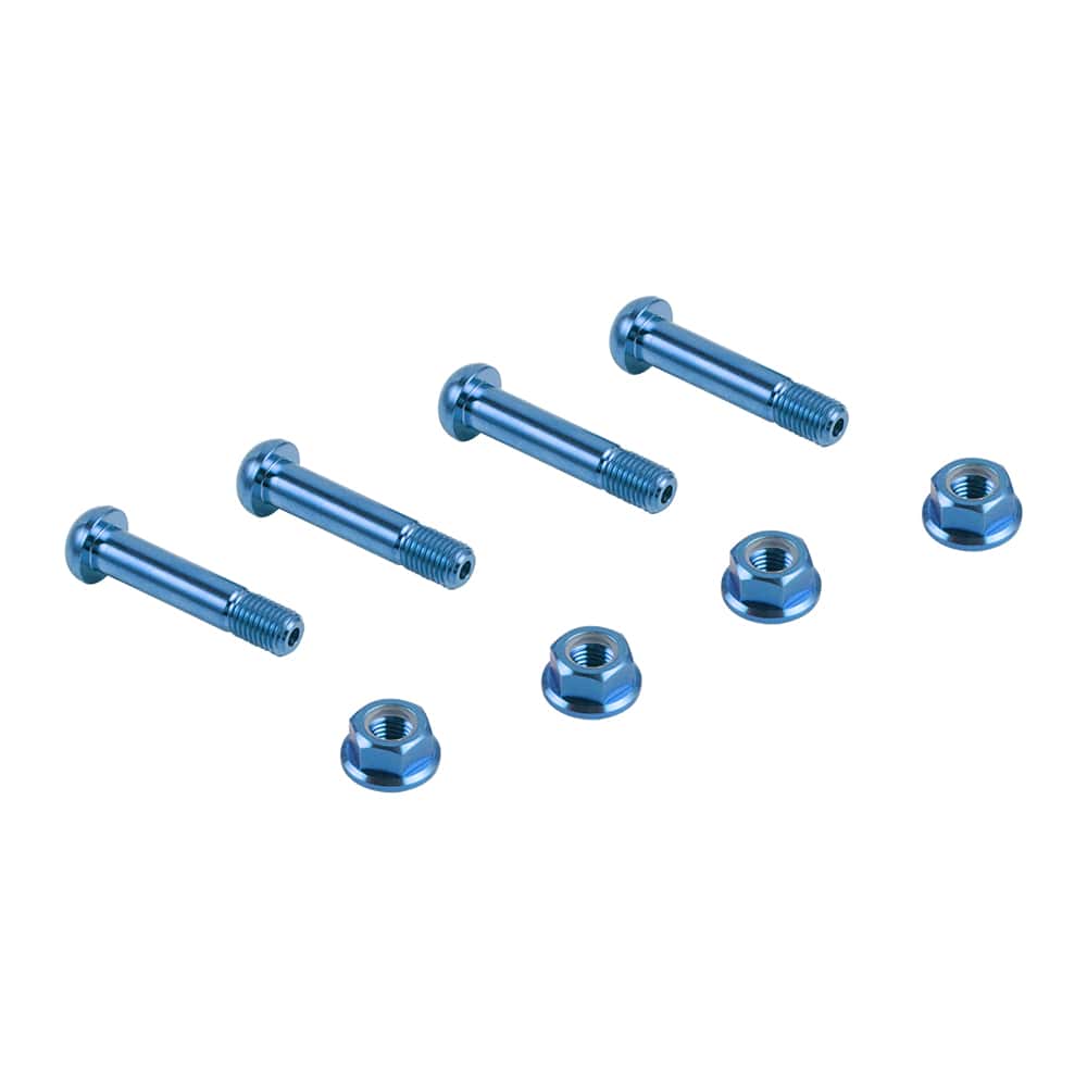 4PCS Front Shock Mount Bolts & Lock Nuts For Yamaha RAPTOR 700 2006-2020 Position 11