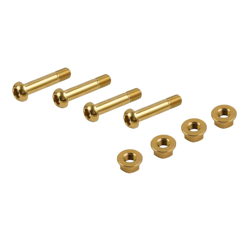4PCS Front Shock Mount Bolts & Lock Nuts For Yamaha RAPTOR 700 2006-2020