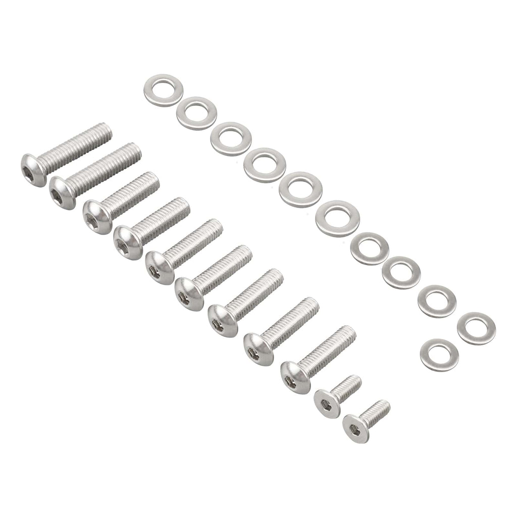 Front Brake Throttle Clutch Cap Mount Bolts Kit For Yamaha Banshee 350