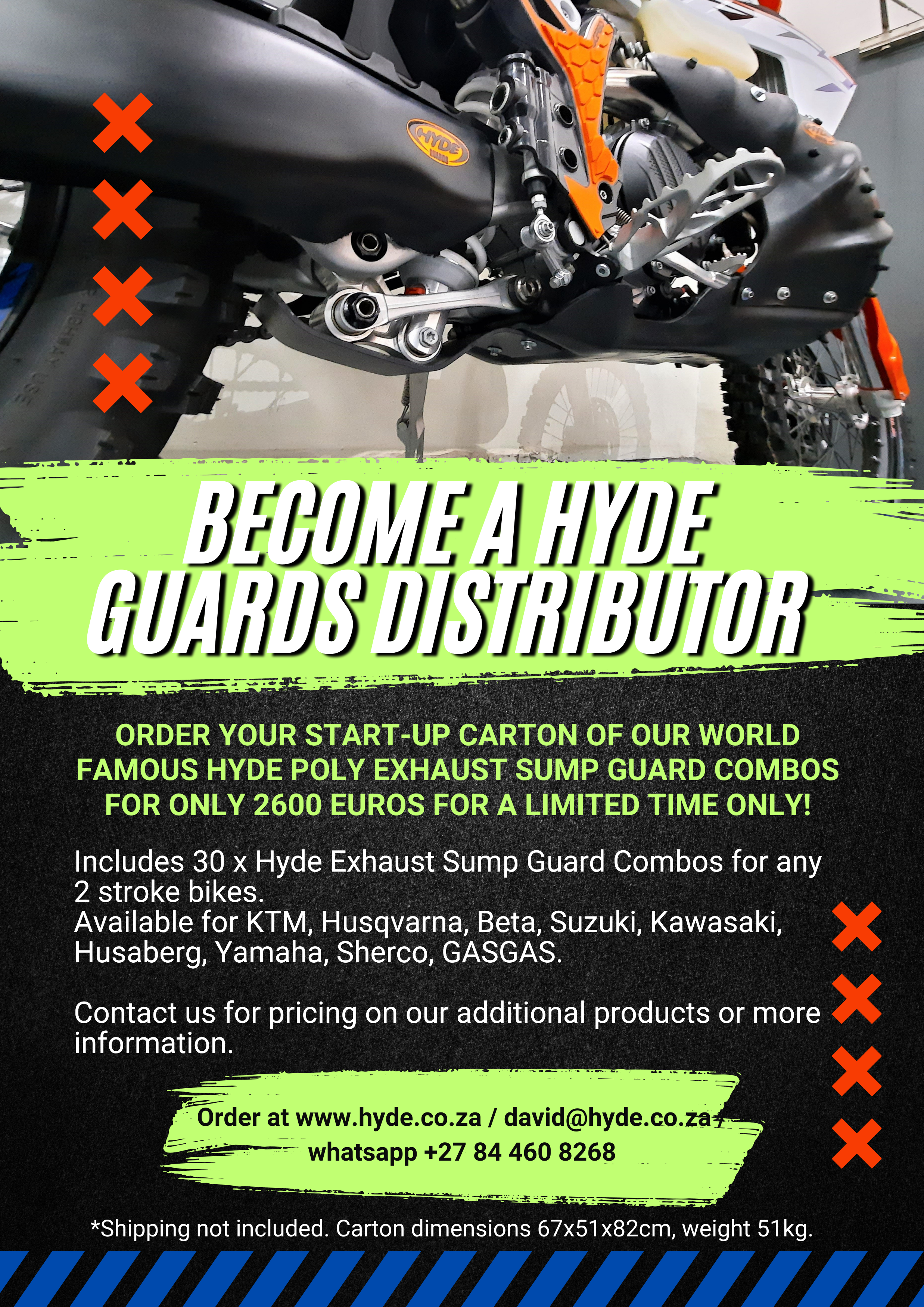 European Distributor Start-Up Order