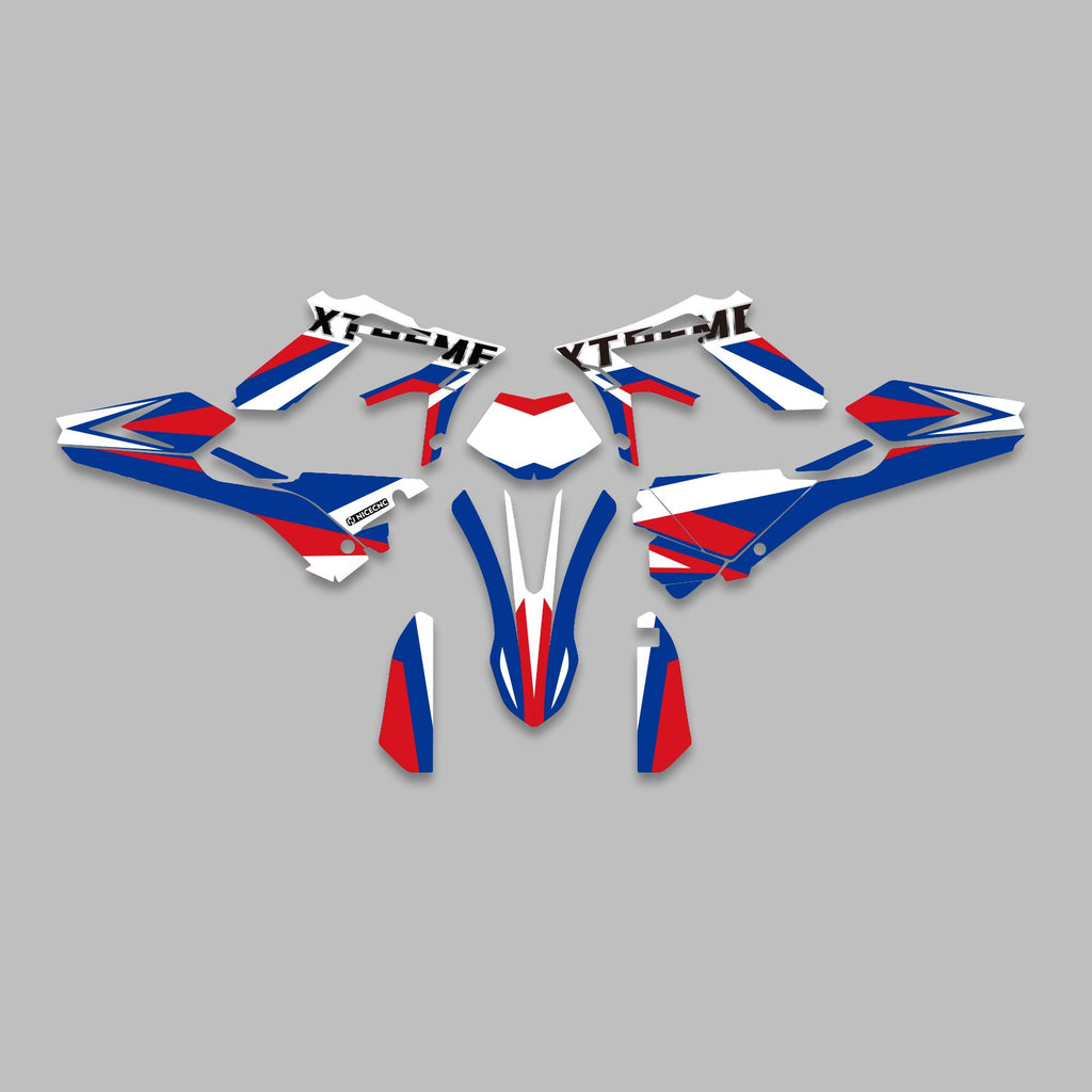 Full Graphics Decals Stickers Kit For Beta Xtrainer 250/300 2018-2019