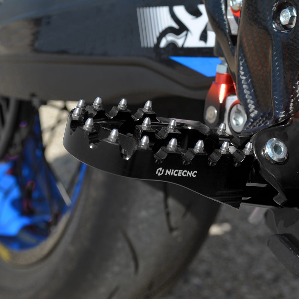 Pair Forged Footrest Footpegs For Beta RR 2020-2024 Position 3