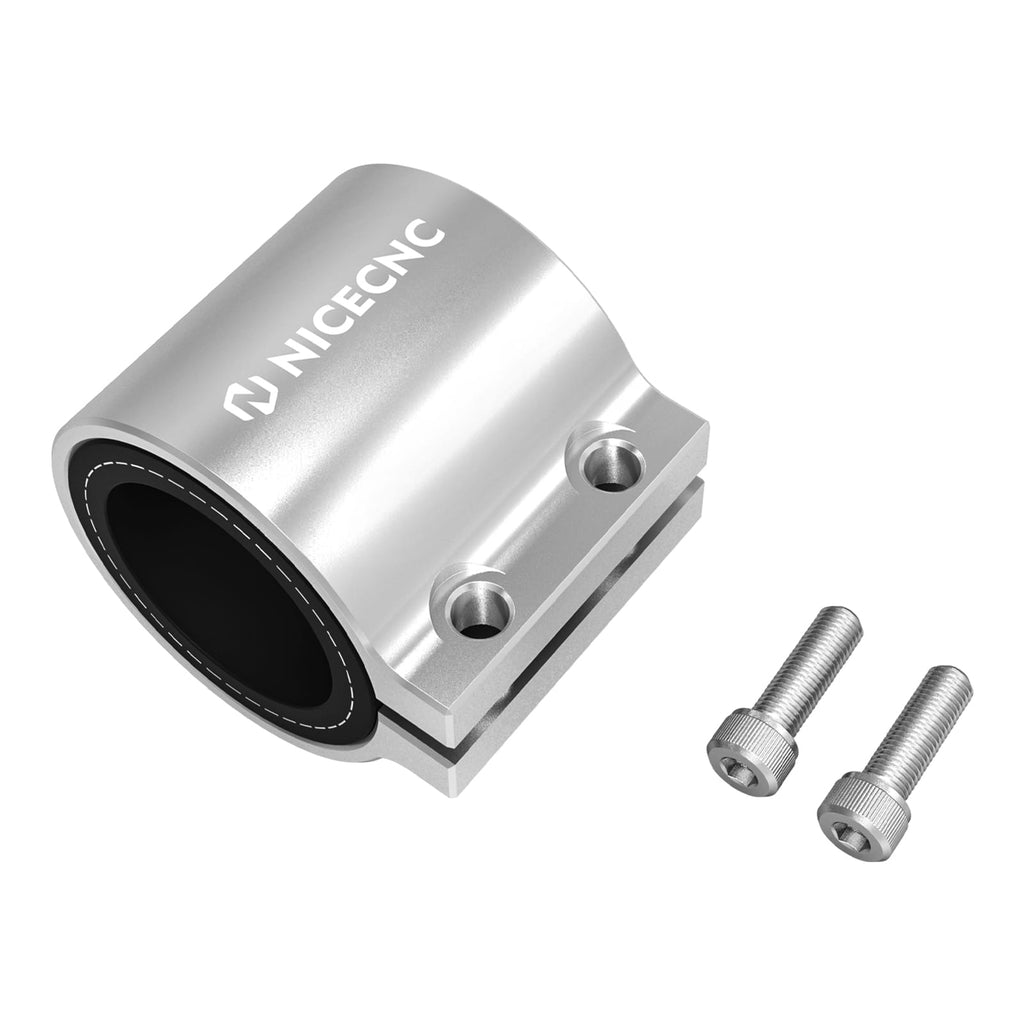 Muffler Exhaust Pipe Clamp Bracket Connector For Yamaha Banshee Blaster