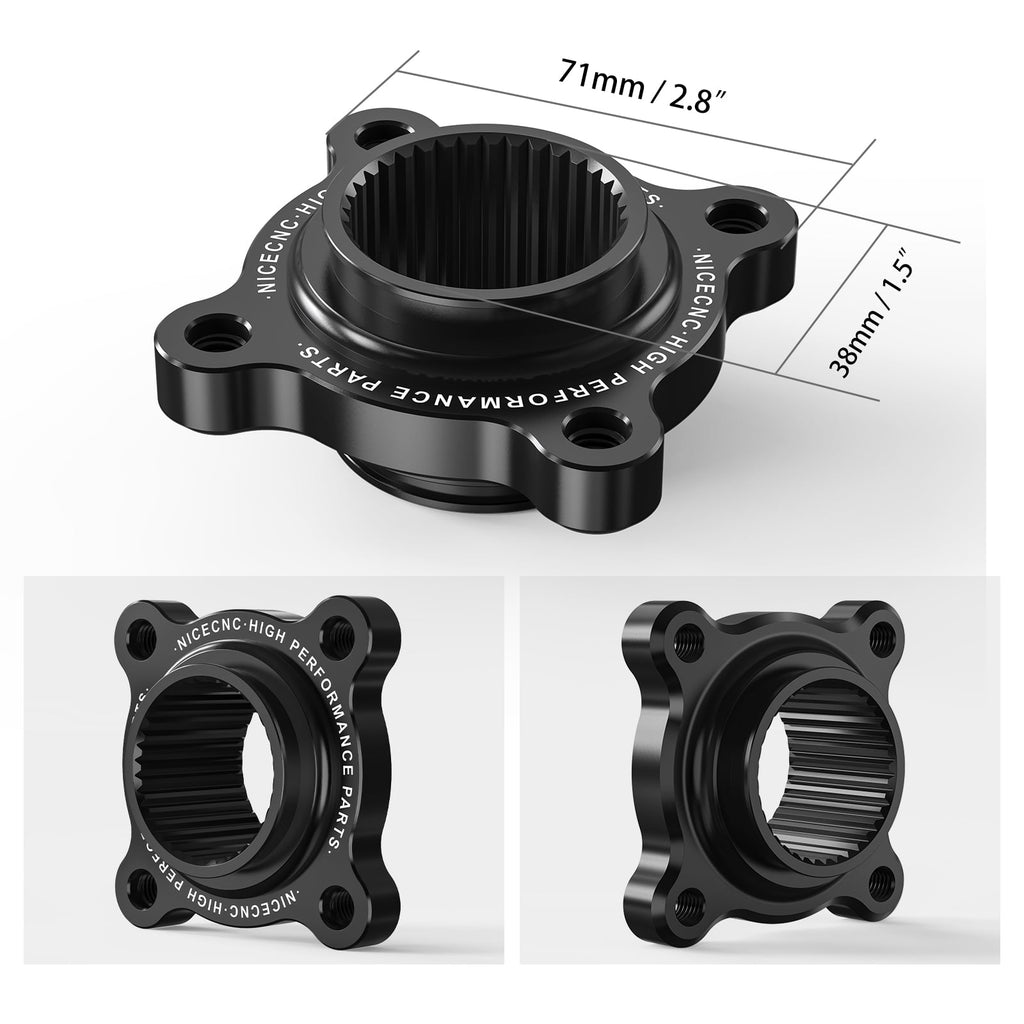 Rear Axle Brake Rotor Disc Hub Bracket For Yamaha Blaster 200