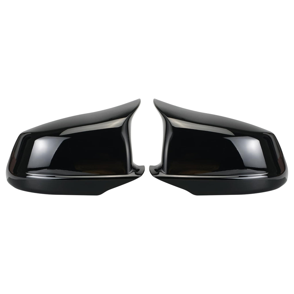 2PCS M-Style Side Mirror Cover Cap Replace For BMW 5 Series F10 F11 Pre-LCI