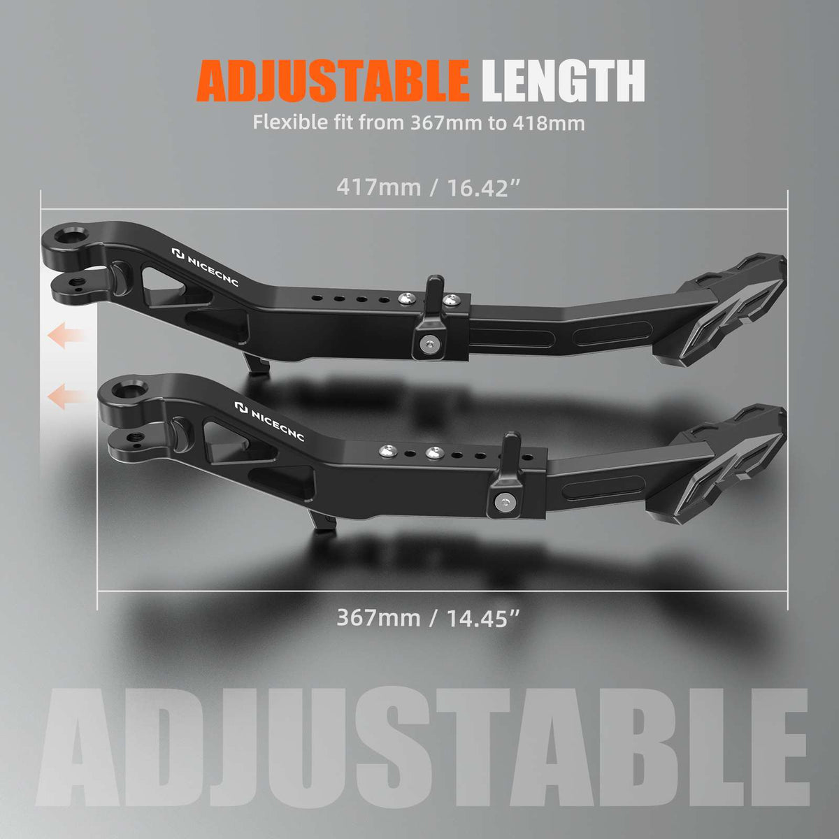 Adjustable Side Stand Kickstand For BMW R 1300 GS  / Adventure 2024–2025