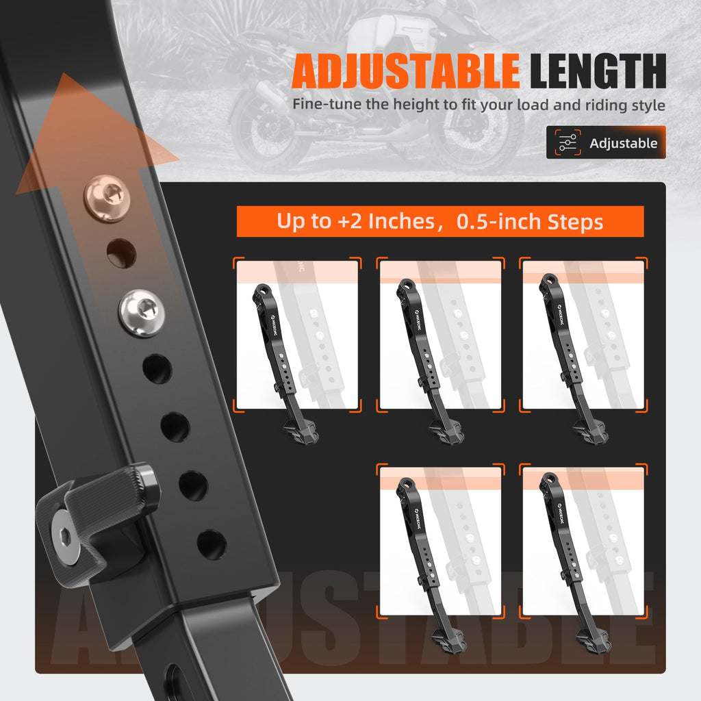 Adjustable Side Stand Kickstand For BMW R 1300 GS  / Adventure 2024–2025
