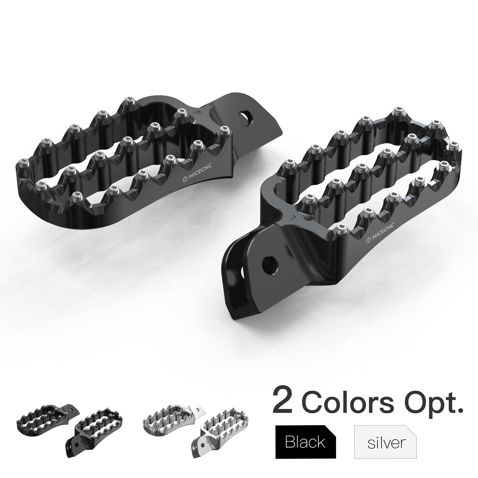 Enlarged Wide Foot Pegs Footrest For BMW R 1200 1250 GS Adventure