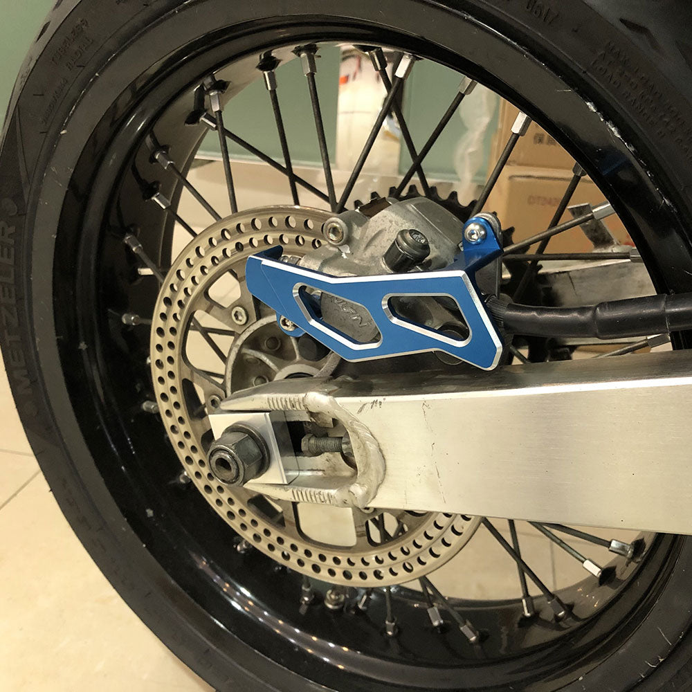 Rear Brake Caliper Guard Protector For Suzuki DRZ400SM 2005-2024