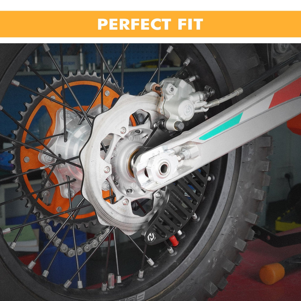 Billet Aluminum Rear Brake Disc Guard Protector For KTM Husqvarna GasGas Stark Varg