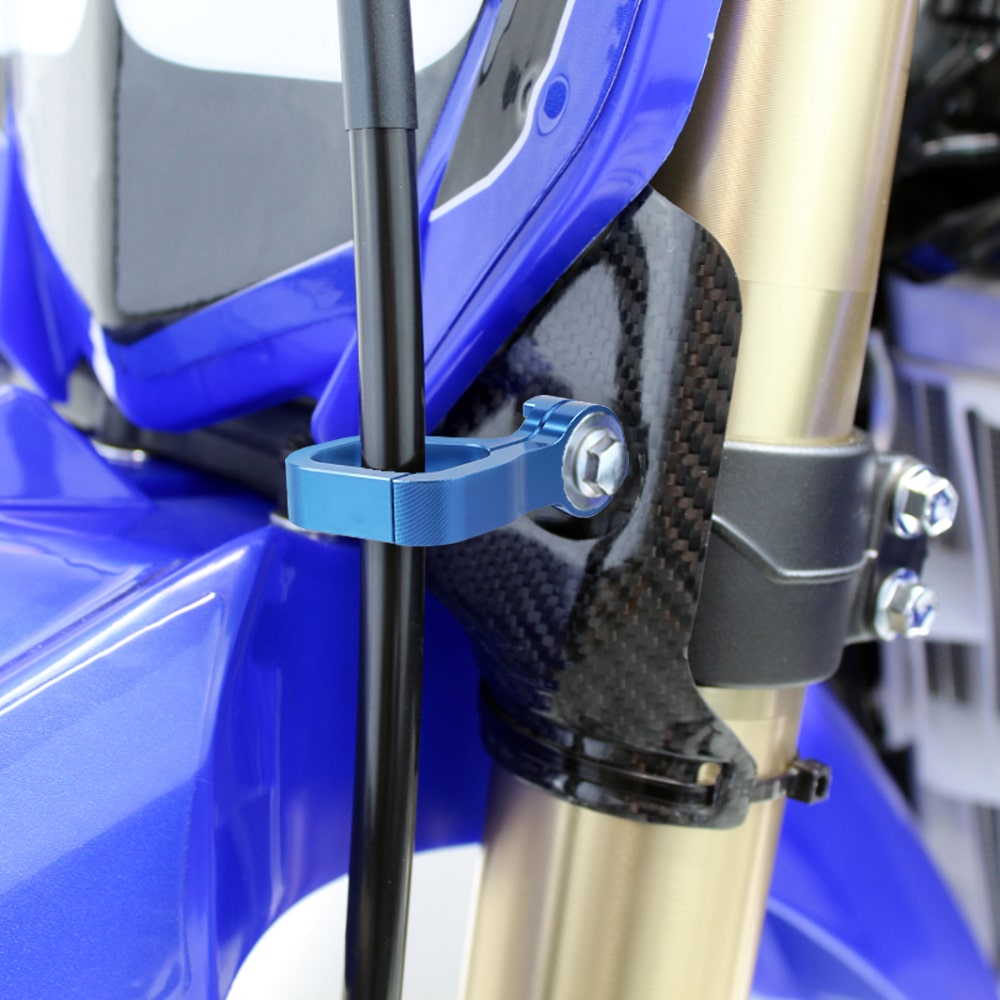 Front Brake Hose Cable Guide Clamp For Yamaha