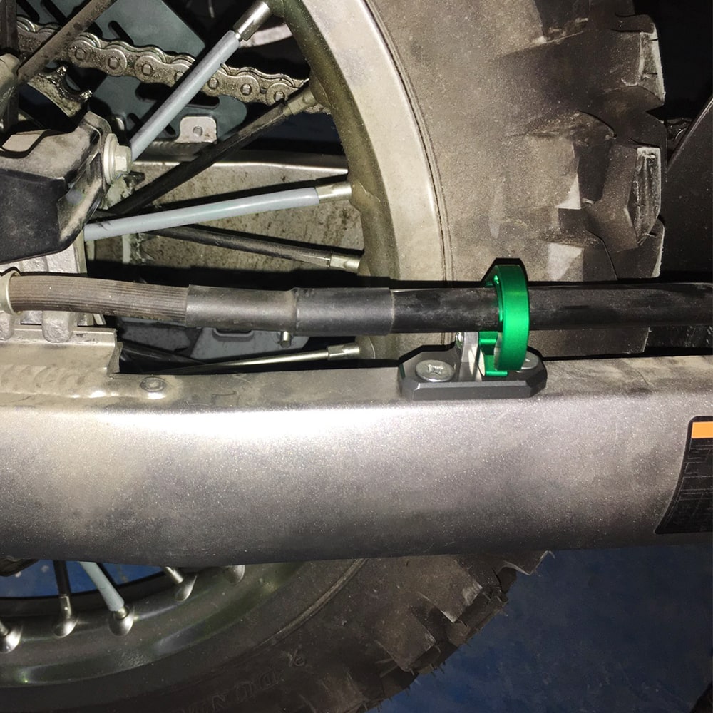 Rear Brake Line Hose Clamp For Kawasaki Models Position 2