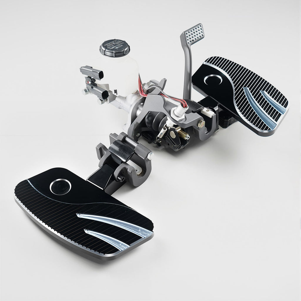 Enlarged Rider Foot Floorboards Pegs Rest Pedals For Can-Am Ryker 600 900 ACE