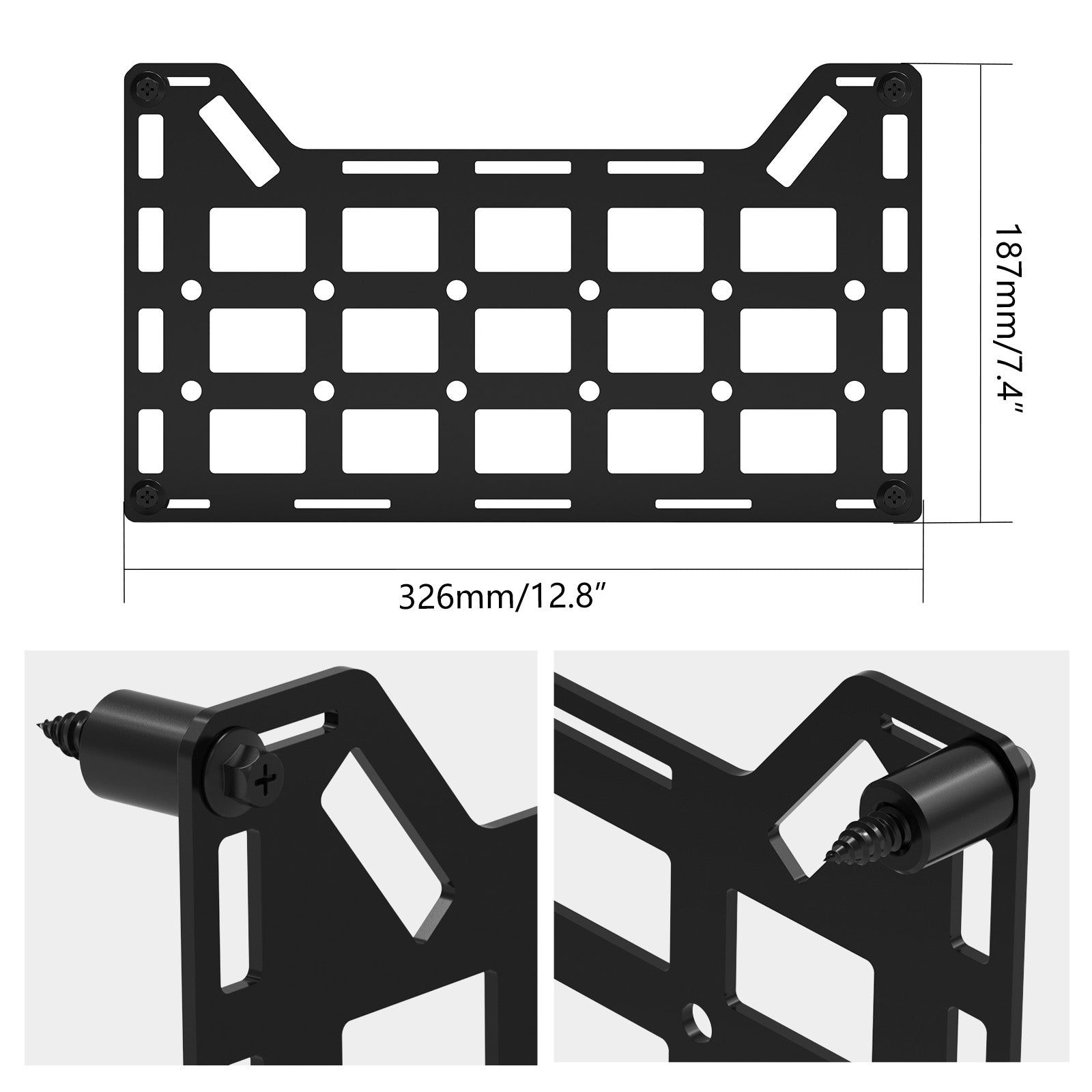 Rigid Molle Organizer Panel For Polaris RZR XP 1000 900 800 PRO R Trail General 1000