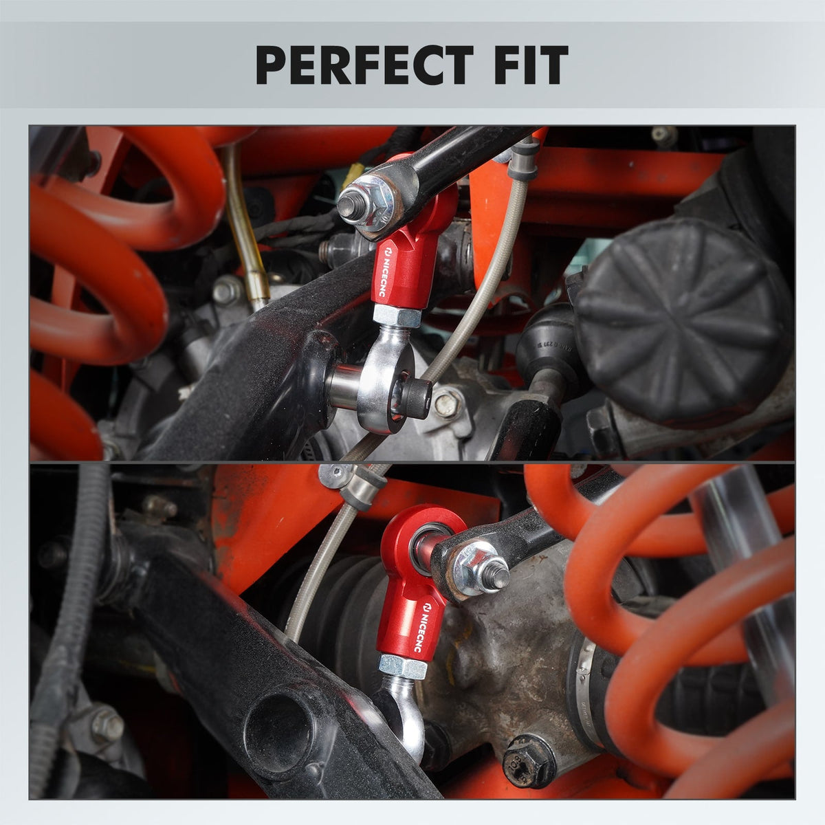 Front Sway Bar Stabilizer Links Kit For Can-Am Maverick X3 2017-2018