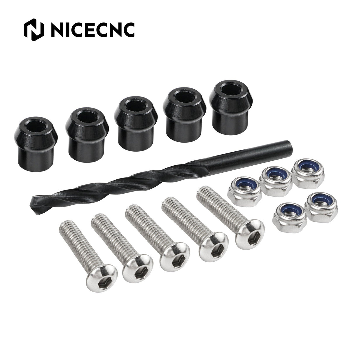 Front Facia Scoop Cover Repair Kit Hood Pins & Bolts For Can-Am Maverick X3
