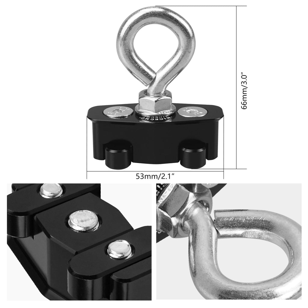 Lock Tie Down Anchors Cargo Hook Mounting Kit For Can-Am Maverick X3