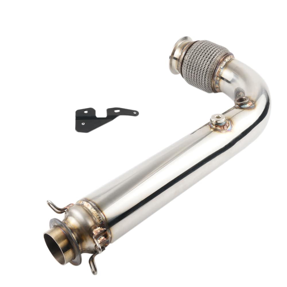 Exhaust Headpipe Bypass Mid Pipe w/Bracket For Can-Am Maverick X3