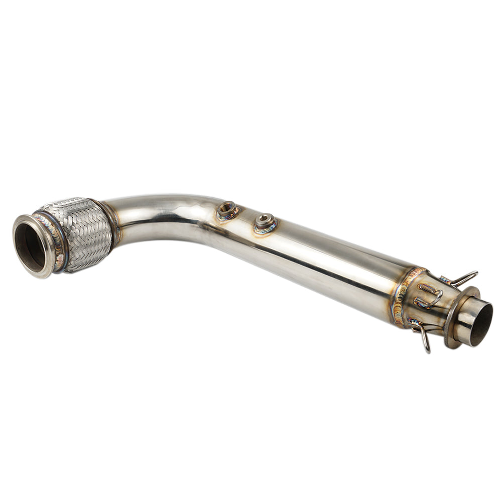 Exhaust Headpipe Bypass Mid Pipe w/Bracket For Can-Am Maverick X3