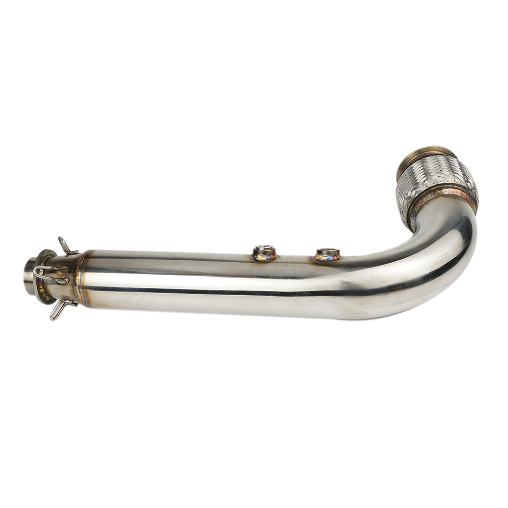 Exhaust Headpipe Bypass Mid Pipe w/Bracket For Can-Am Maverick X3