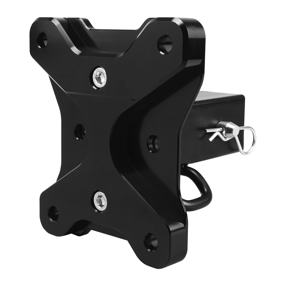Rear Radius Rod Pull Plate 2" Hitch Receiver Kit For Can-Am Maverick X3 2017-2021