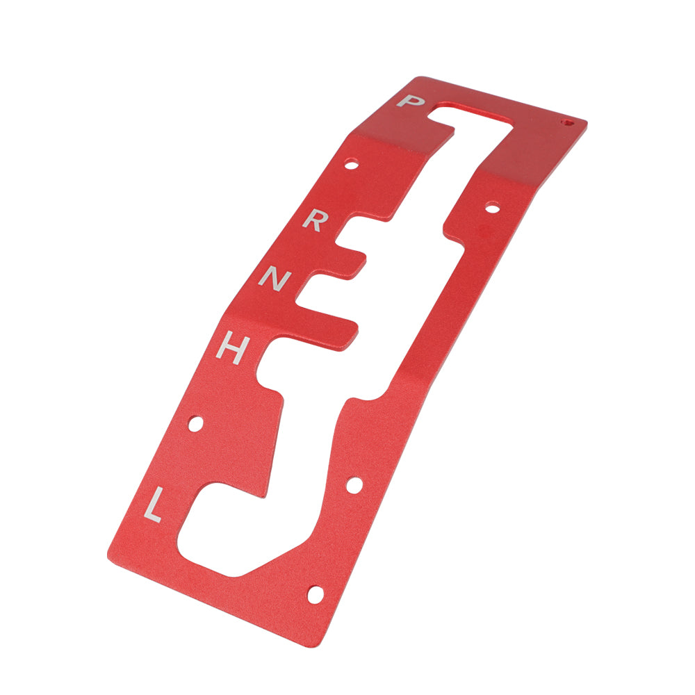 Billet Aluminum Shifter Gate Plate Panel For Can-Am Maverick X3 2017-2023