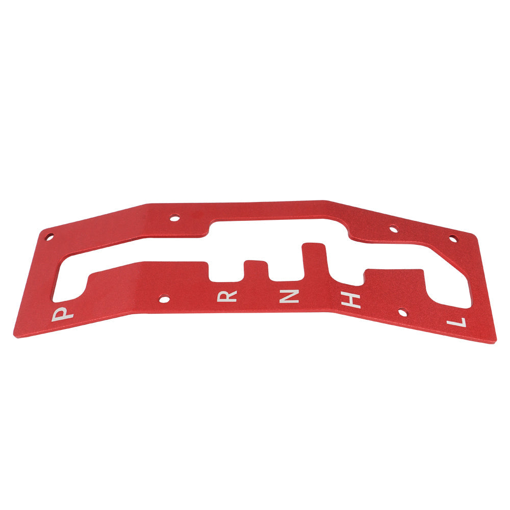Billet Aluminum Shifter Gate Plate Panel For Can-Am Maverick X3 2017-2023