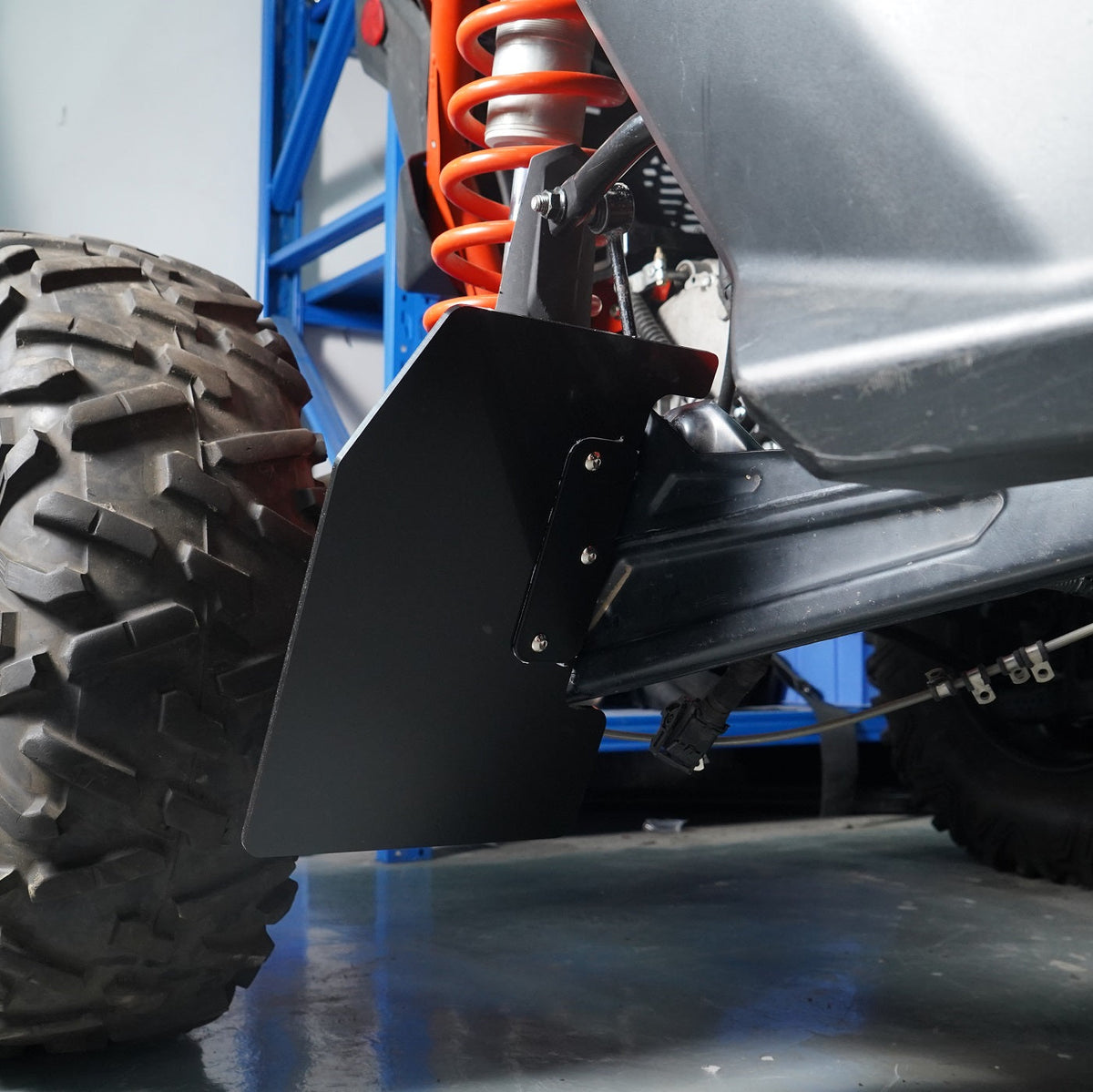 Rear Wheel Mud Flaps Splash Shield Guard Rock Deflector Kit For Can-Am X3